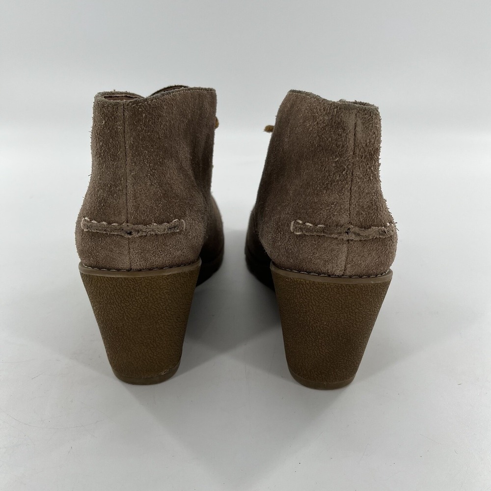 Sperry Top Sider Harlow Wedge Ankle Bootie Womens 8 M Suede Leather Stella Prow - Picture 9 of 16